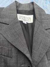 Vintage Norma Kamali 1980s Blazer Pockets Are Still Sealed 4 Button Front