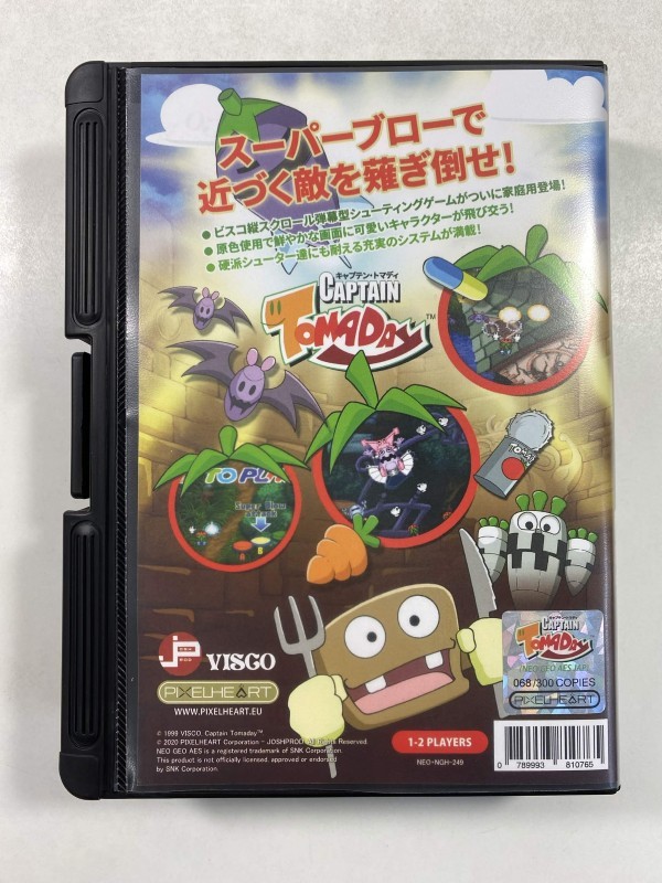 Captain Tomaday Neo-Geo AES pour jouer sur console originale d'arcade à la maison - 2