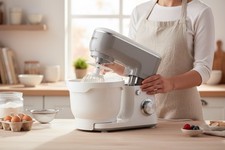 SilverCrest Küchenmaschine Mit Mixer  3,8L in Weiß