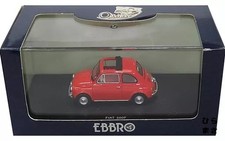 Miniature Car 1/43 FIAT 500 F 1965 Red Diecast Oldies Collectible