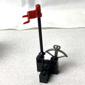 LEGO Black Knight 6009 Castle Complete Except Brown Lance Replaced w/Black Lance