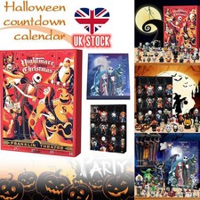 Halloween Doll Advent Calendar Contains 24 Halloween Countdown Calendar Gift
