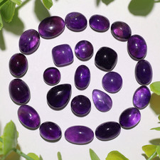 Perline Ametista Viola Scuro Naturali AAA 8mm - 15 Pezzi Per Gioielli Fai Da Te