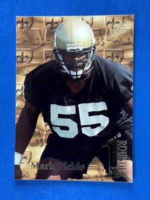 1995 Ultra 1st Rounders #9 Mark Fields New Orleans Saints