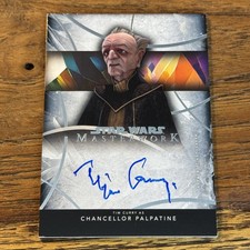 Tim Curry Chancellor Palpatine 2024 Topps Star Wars Masterwork AUTO Card #A-TC