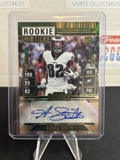 2024 Panini Contenders AINIAS SMITH Rookie Ticket RC Auto GREEN EAGLES 