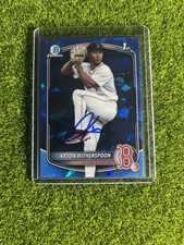 2025 Bowman Draft Sapphire Kyson Witherspoon Chrome 1st Autograph #BDC-29
