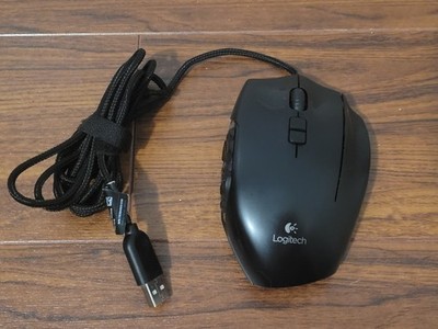 Logitech G600 MMO Gaming Mouse Good Condition Tested Working