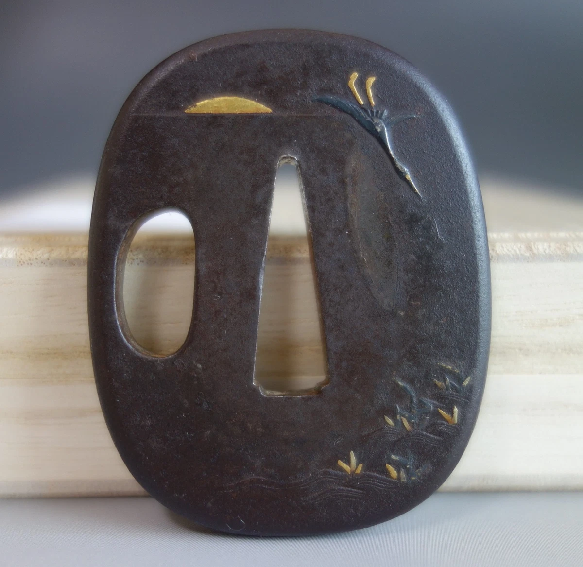 Iron 主1850-1899 年日本刀镡| eBay