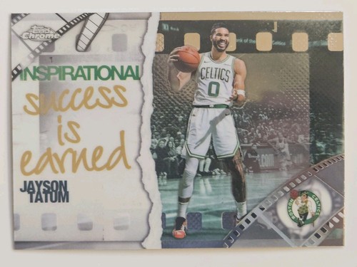 2025 Topps Chrome Jayson Tatum Base (RAW)