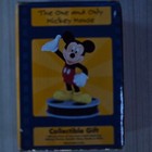 NIB - Disney Vintage 'The One & Only Mickey Mouse' Collectible Gift Figure. — photo 1