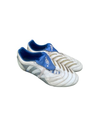 Adidas Predator Pulse Fußballschuhe Herren Uk 9 FG Weiß 2004 Edition