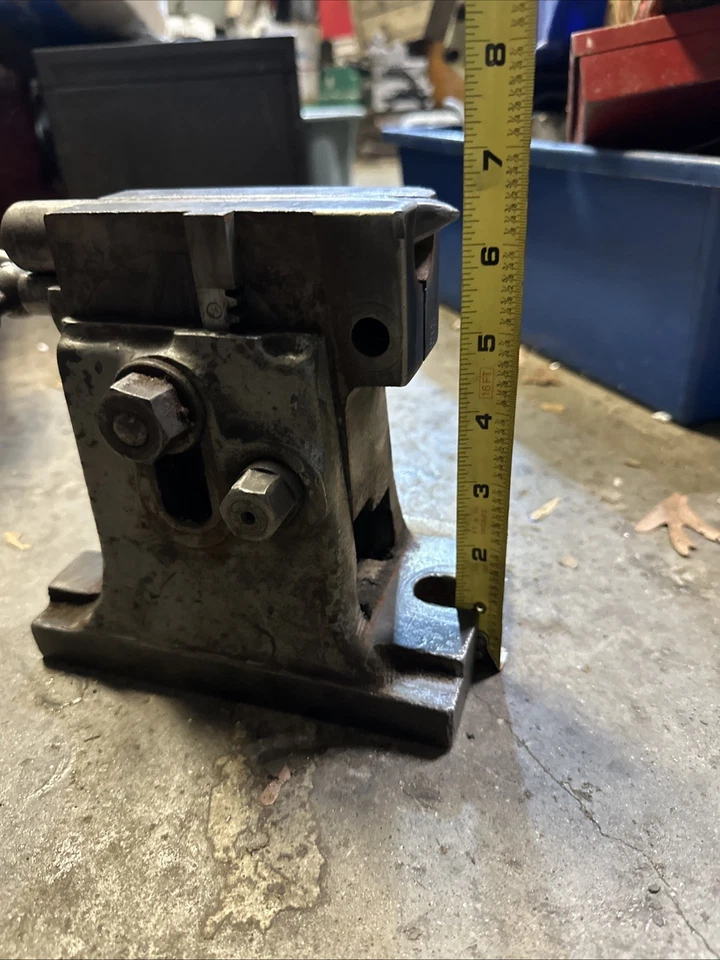 Cabezal divisor de contrapunto de altura ajustable mesa giratoria súper espaciador marrón afilado Foto 3 de 4