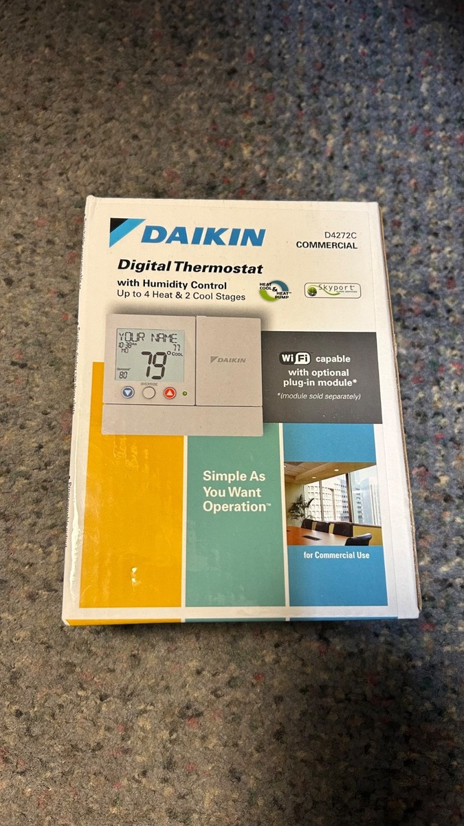 Daikin Digital T-Stat Model D4272C WIFI ready… for sale online