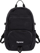 New - Supreme Denim Backpack Black FW25