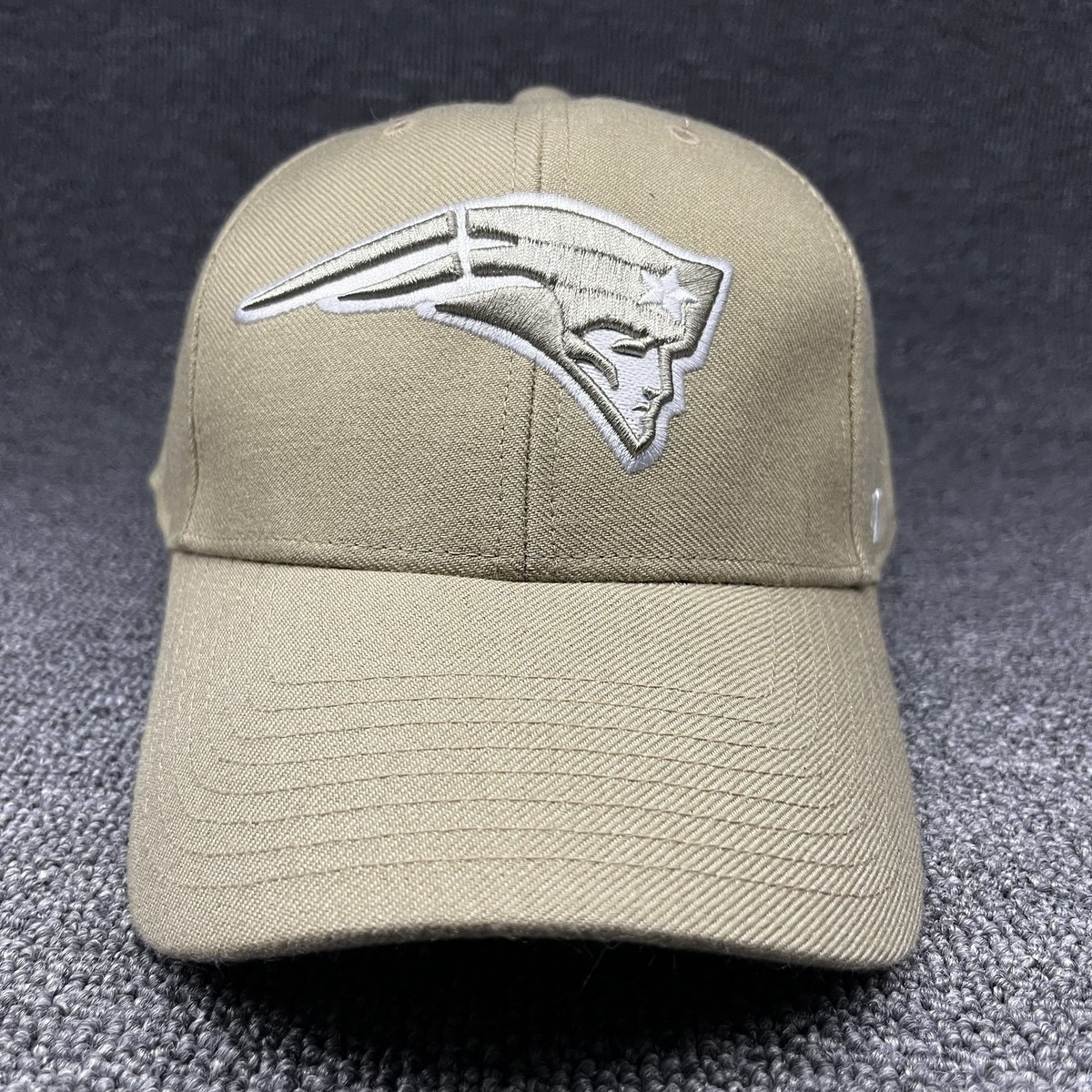 New England Patriots '47 MVP Adjustable Hat Khaki Tan NFL Strapback Cap