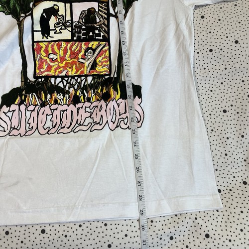 G59 Suicideboys Long Term Effects of Suffering Tour Shirt Men's L White Music - Picture 9 of 9