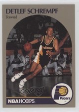 1990-91 NBA Hoops 100 Superstars Detlef Schrempf #41 0h4