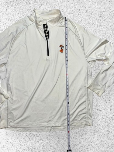 LEVEL WEAR 1/4 Zip Pullover Jacket OSU Oklahoma State University Golf sz XXL - Picture 9 of 9
