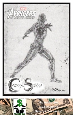 2015 Upper Deck Avengers Age of Ultron Concept Series #C-7 Ultron -