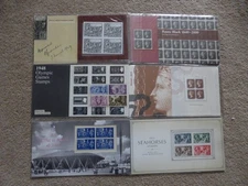 Royal Mail Reproduction Presentation Packs complete set of 6