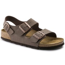 Birkenstock Men's Milano Sandals Mocca Size 10 Narrow Fit