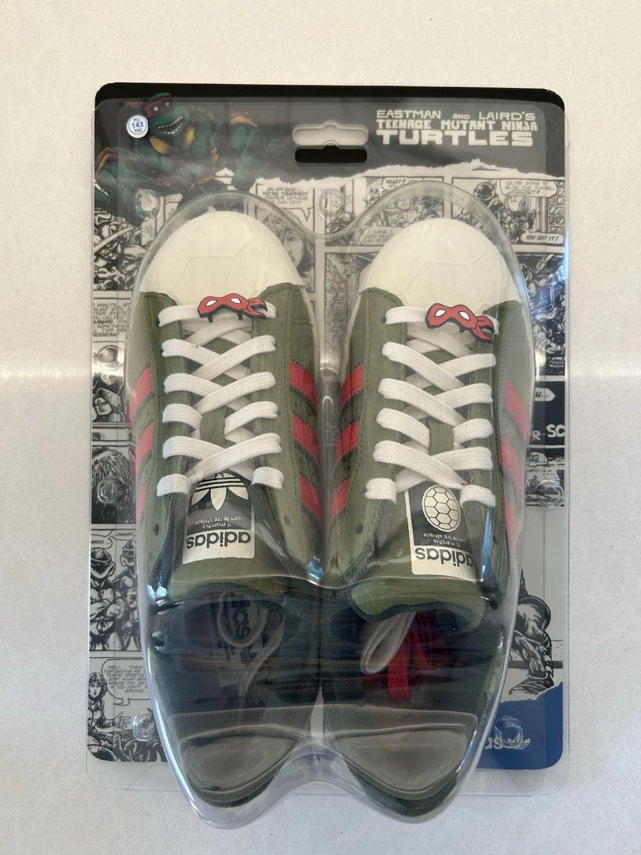 adidas gazelle silver green womens Adidas Superstar Shelltoe x Teenage Mutant Ninja Turtles - Raphael | Points  Streetwear Store main image 0