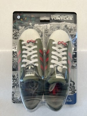 Adidas Teenage Mutant Ninja Turtles Shelltoe Sneakers Size 7.5 NEW
