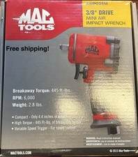 Mac Tools Awp038m In Stock 38 Drive Mini Air Impact Wrench Free Shipping Mac Tools Awp038m In Stock 38 Drive Mini Air Impact Wrench Free Shipping