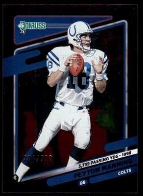 2021 Donruss #148 Peyton Manning FOOTBALL Indianapolis Colts