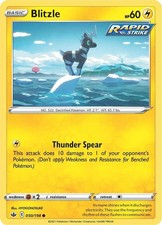 Pokemon Blitzle [SWSH06: Chilling Reign - 050/198]