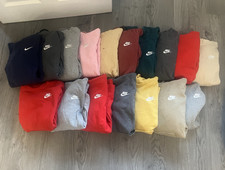 Nike Swoosh Pullover Hoodies Job Lot Bundle 17 Mixed Colours