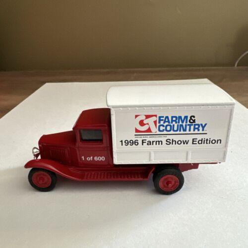 Ertl 1930 Farm & Country Truck, 1996 Farm Show, Very Rare 1/600 - Picture 2 of 8