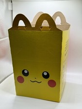 Pikachu 25th Anniversary Mcdonald  s Pokemon Happy Meal Box  Limited Edition  
