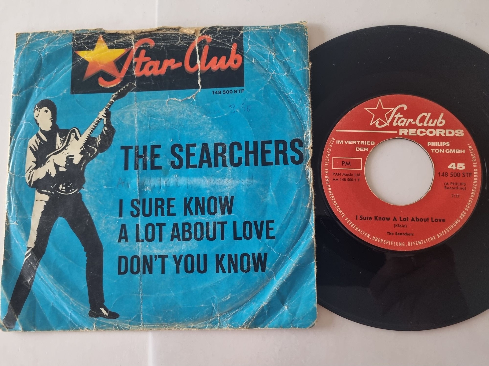 The Searchers - I sure know a lot about love 7'' Vinyl Germany