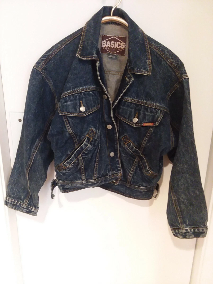 Vintage Men s 80 s Jordache Basics Denim Wash Classic Jean Jacket Size Medium