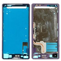 Original Sony Xperia Z2 D6503 GehäUse Abdeckung Cover Rand Schwarz Lila