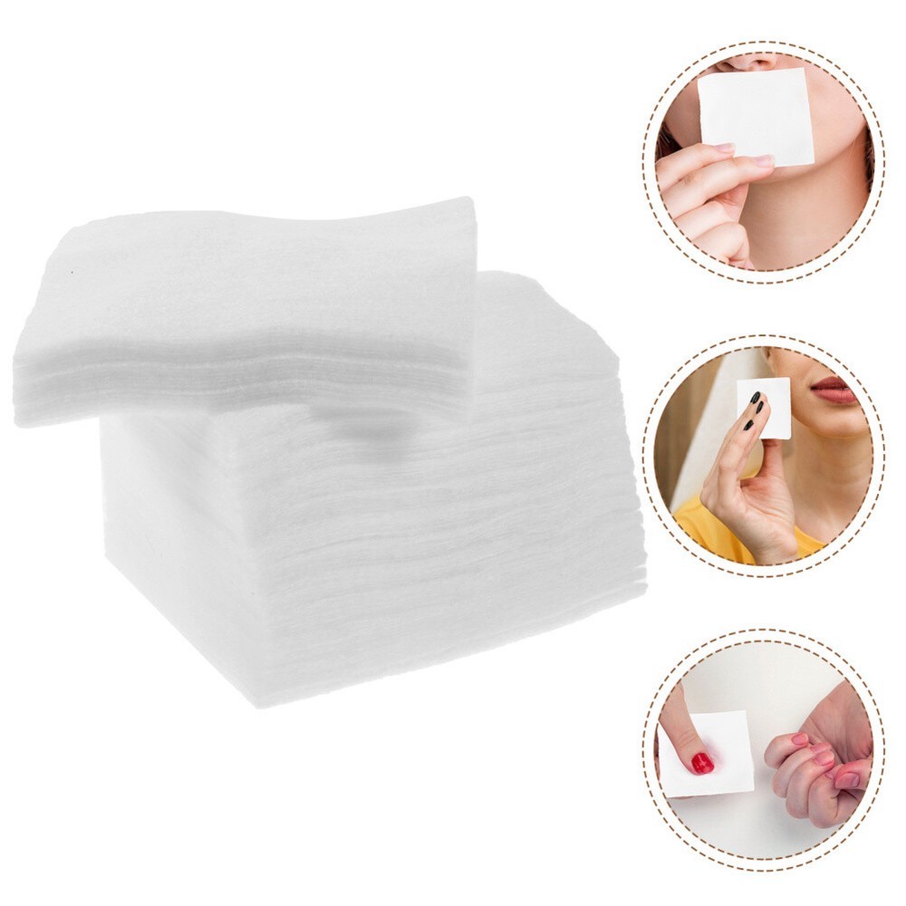 1000PCS Soft Cotton Pads for Makeup Removal and Face Cleaning