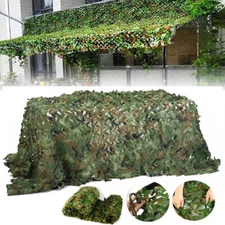 13x20Ft Camping Camouflage Military Netting Camo Sunshade Mesh Hunting Car Cover
