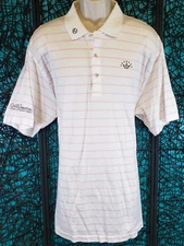 PETER MILLAR SCOTTY CAMERON POLO SHIRT MENS XXL PINK WHITE CIRCLE T TOUR PGA