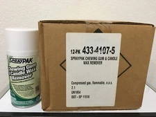 Chase SprayPak Chewing Gum & Candle Wax Remover 5.5oz Spray Can - 12 PK / Case