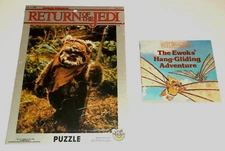 VINTAGE 1980'S STAR WARS RETURN OF THE JEDI CRAFT MASTER PUZZLE RANDOM HOUSE LOT