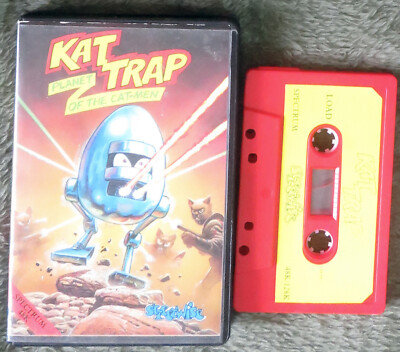 KAT TRAP Planet Of The Cat-Men Sinclair Spectrum 48k Spiel RAR Crash Magazin