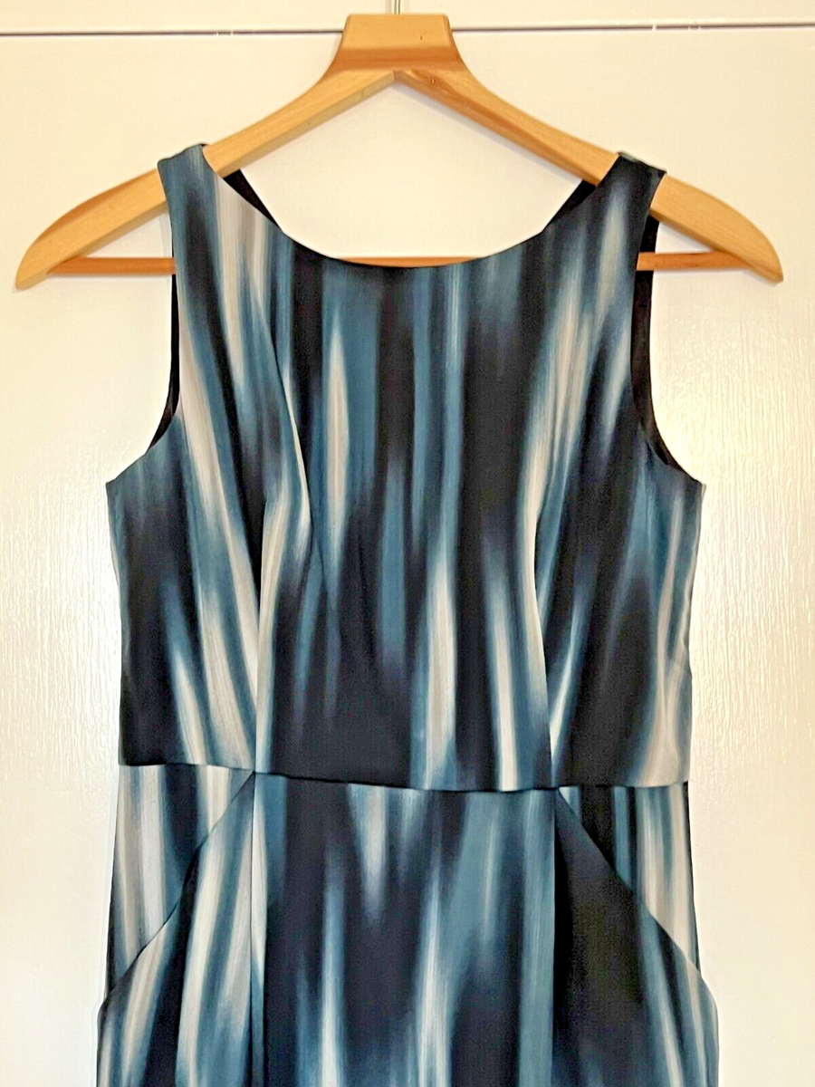 banana republic blue silk dress Banana Republic 100% Silk Dress, Navy Blue, Size 0P, MSRP $178