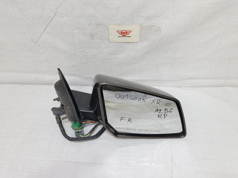 Espelho de porta 2007-2008 Saturn Outlook GMC Acadia visão lateral direita fabricante de equipamento original 25894450 - Imagem 2 de 4