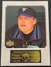 2003 Upper Deck Classic Portraits Gold Curt Schilling Serial #d 03/25