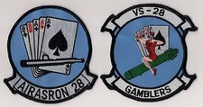 VS-28 GAMBLERS CARRIER BASED ASW SQUADRON patch set