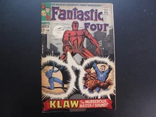Marvel Comics Group Comic Book The Fantastic Four No. 56 Klaw Color Illus. 1966