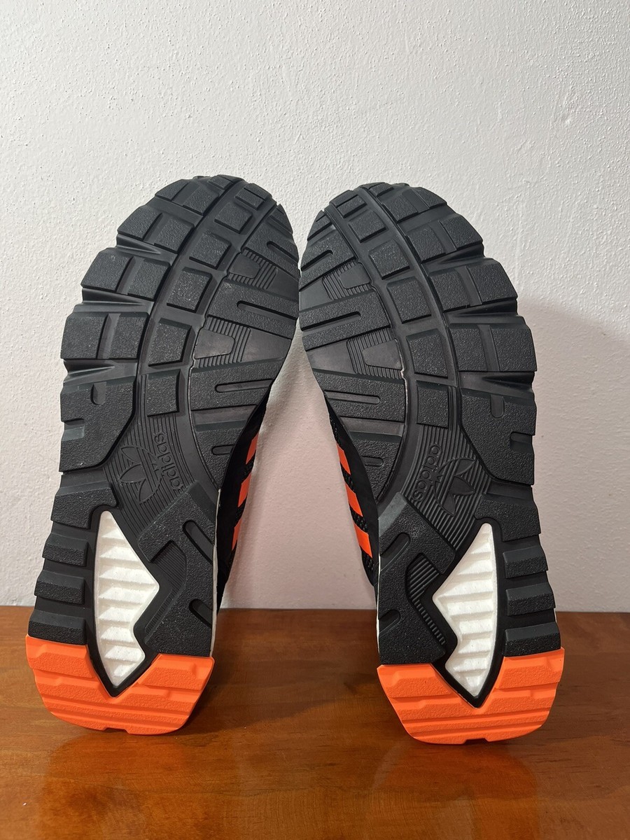 Adidas ZX 1K Boost Men's Shoes Core Black-Solar Orange