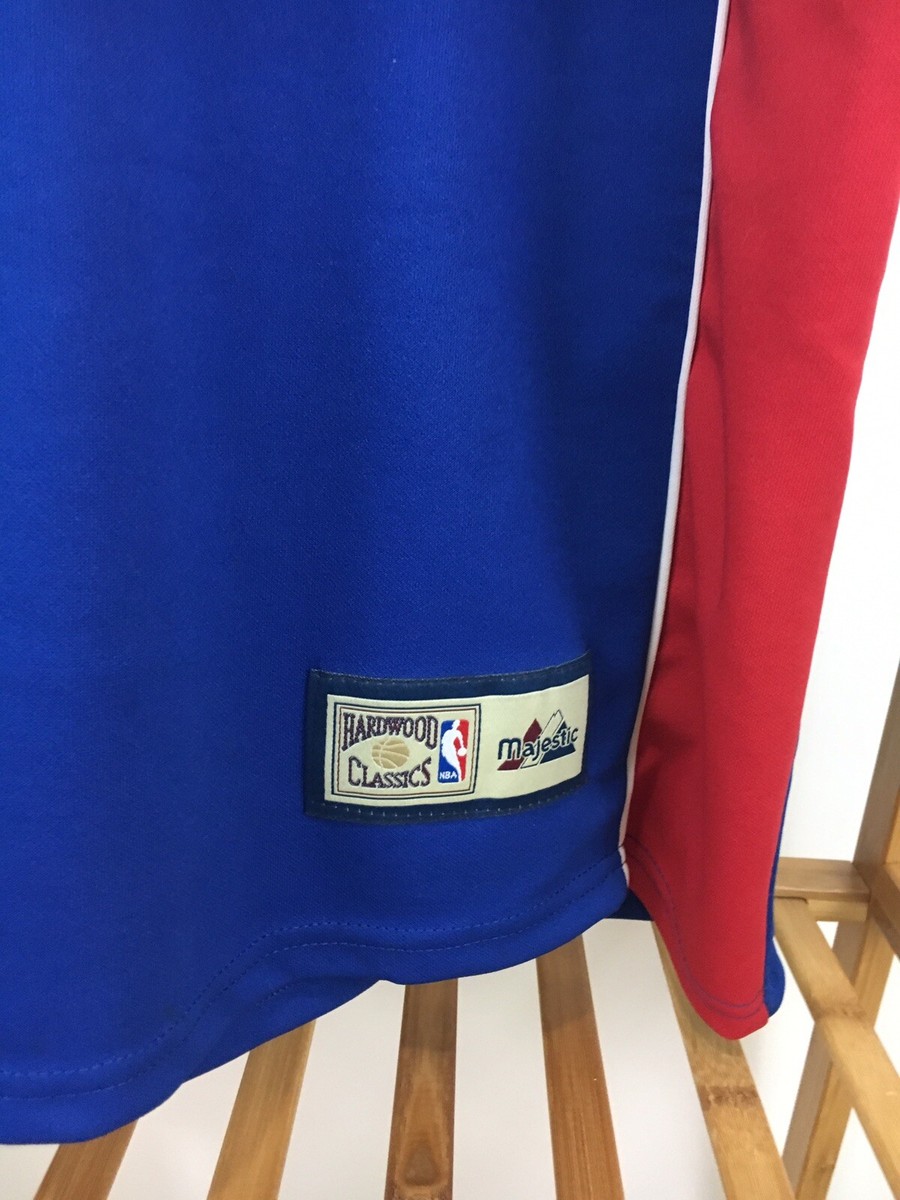 VTG Hardwood Classics Majestic New Jersey Nets Zip Warm Up